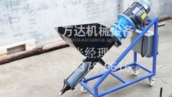 為什么砂漿噴涂機還未得到全面推廣